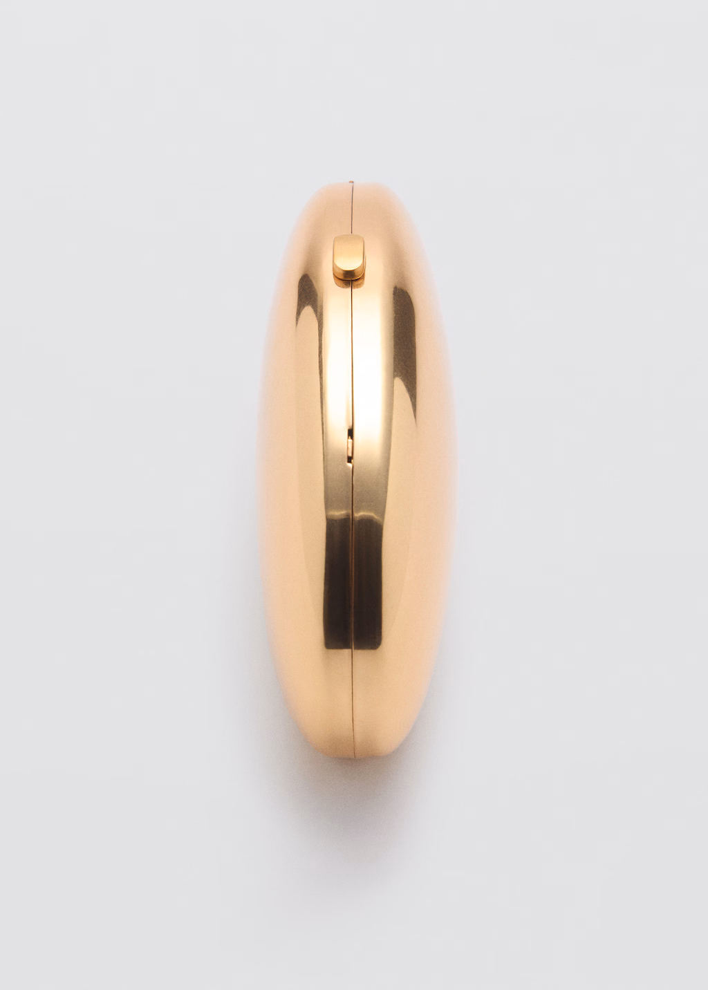 Metallic clutch handbag - Gold