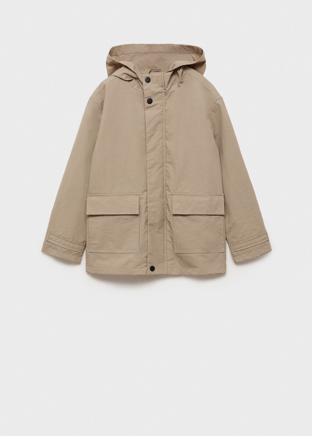 Hooded parka - Sand