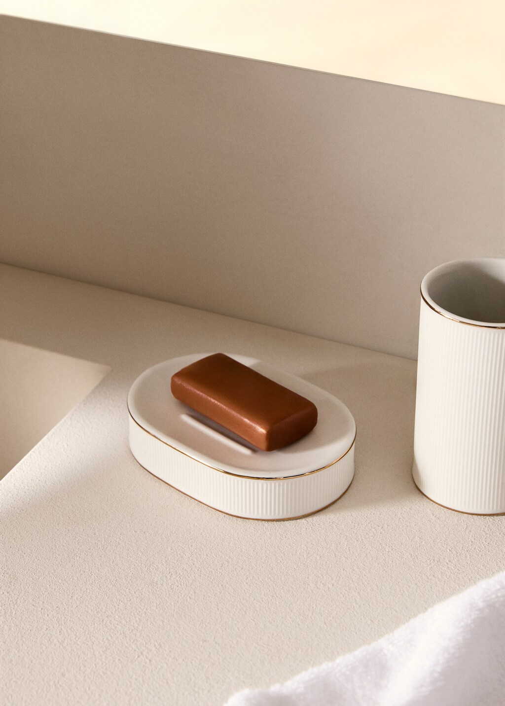 Soap holder ritz - Off White