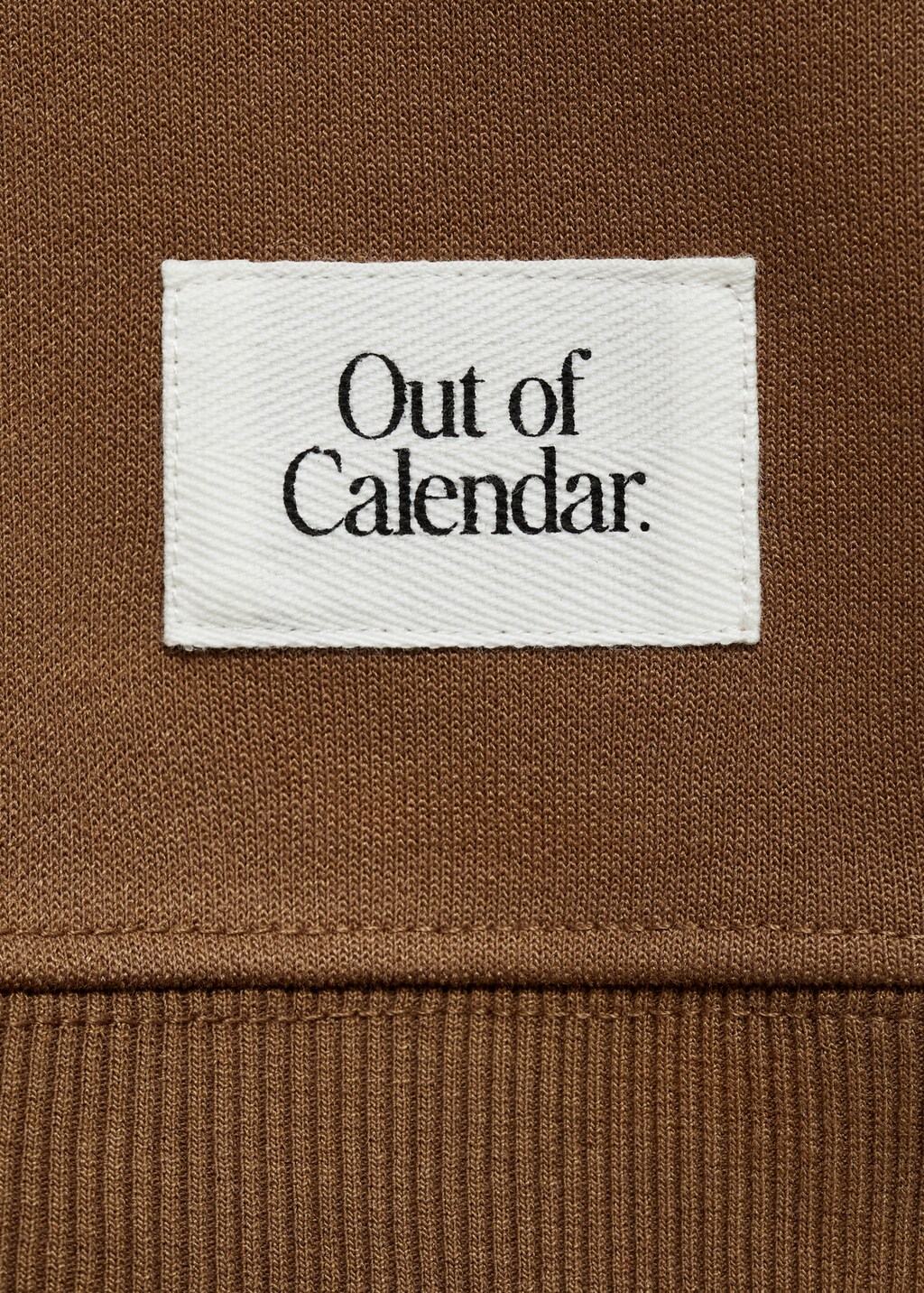 Relaxed-fit sweatshirt - Medium Brown