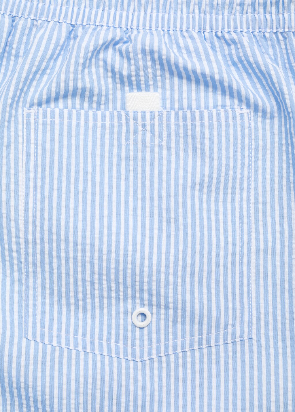 Seersucker swimming trunks - Pastel Green