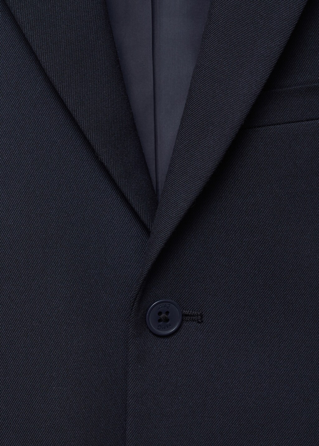 Slim-fit suit jacket - Dark Navy