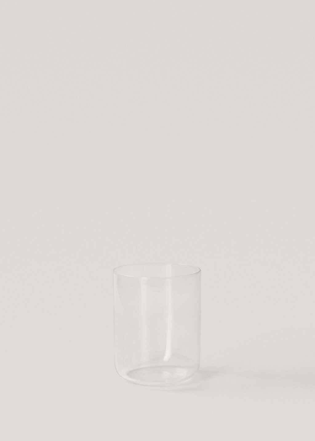 100% glass tumbler - Ice Grey