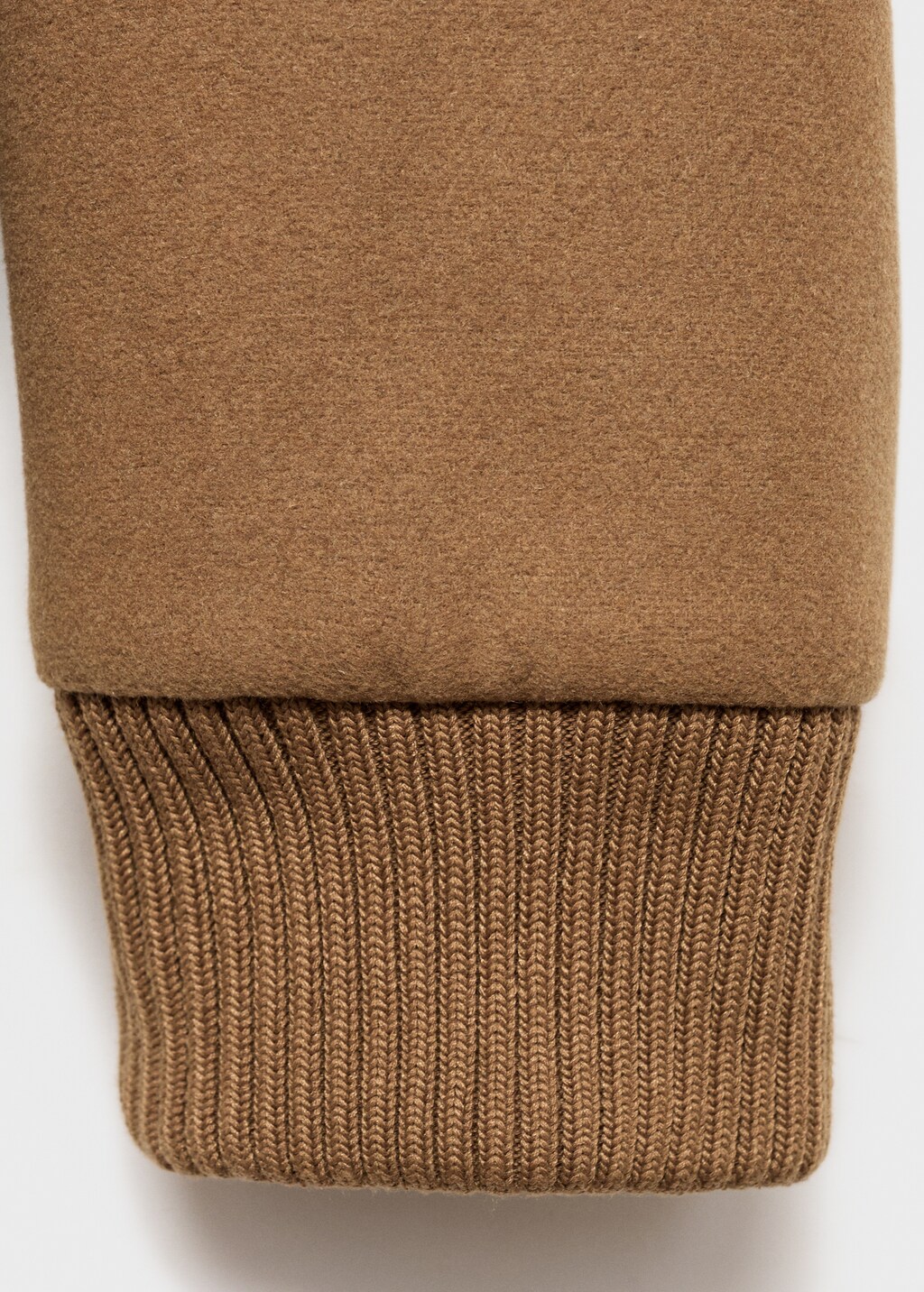 Two-tone bomber jacket - Maroon