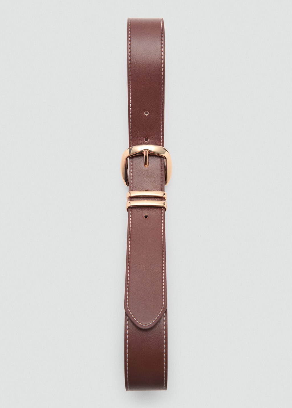 Metal buckle belt - Black
