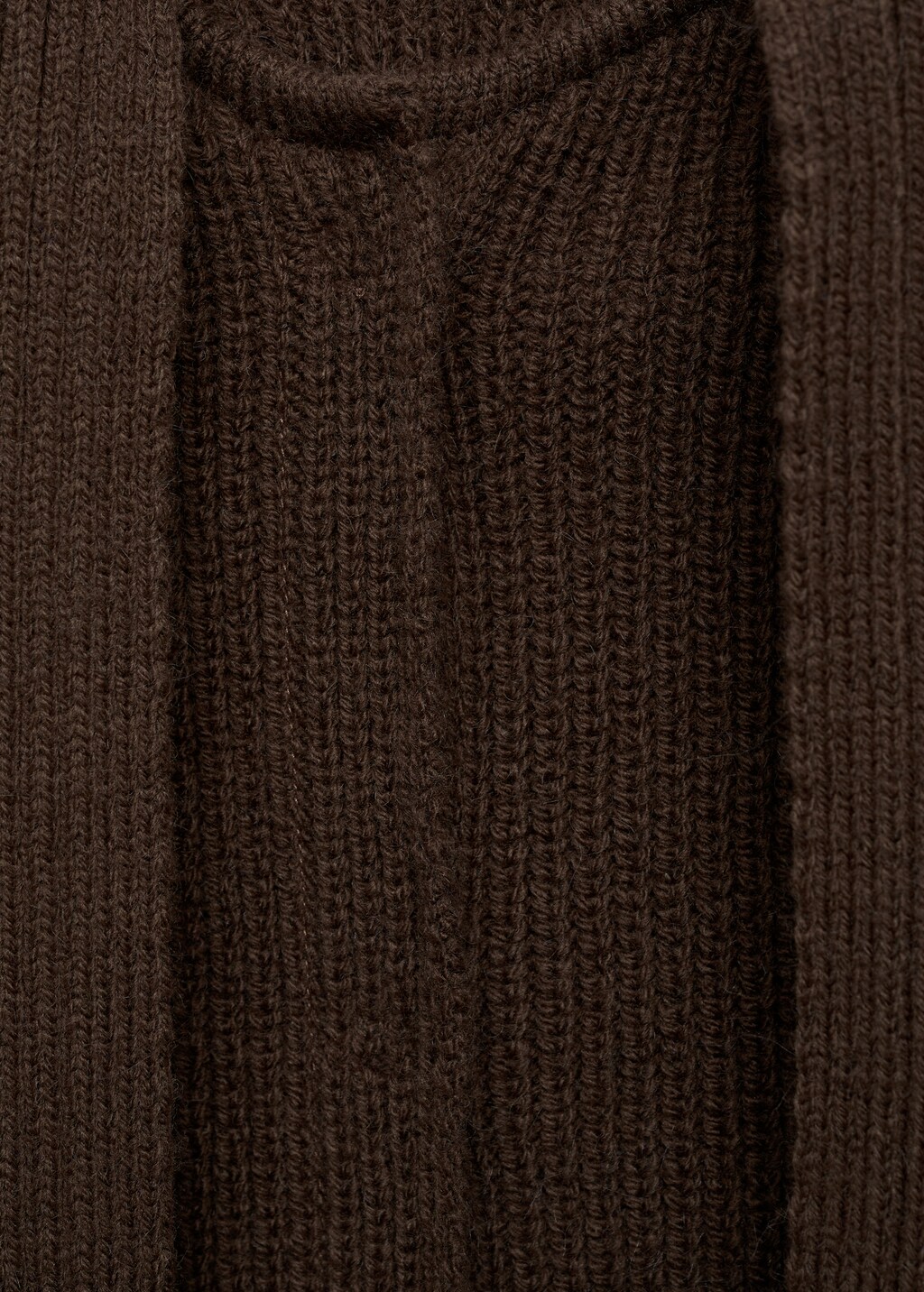 Cape scarf buttons - Chocolate