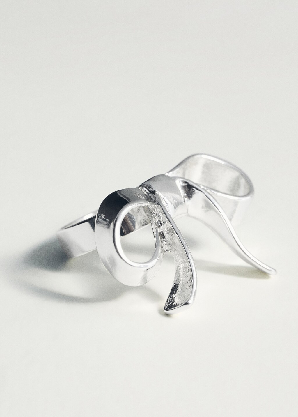 Bow ring - Silver