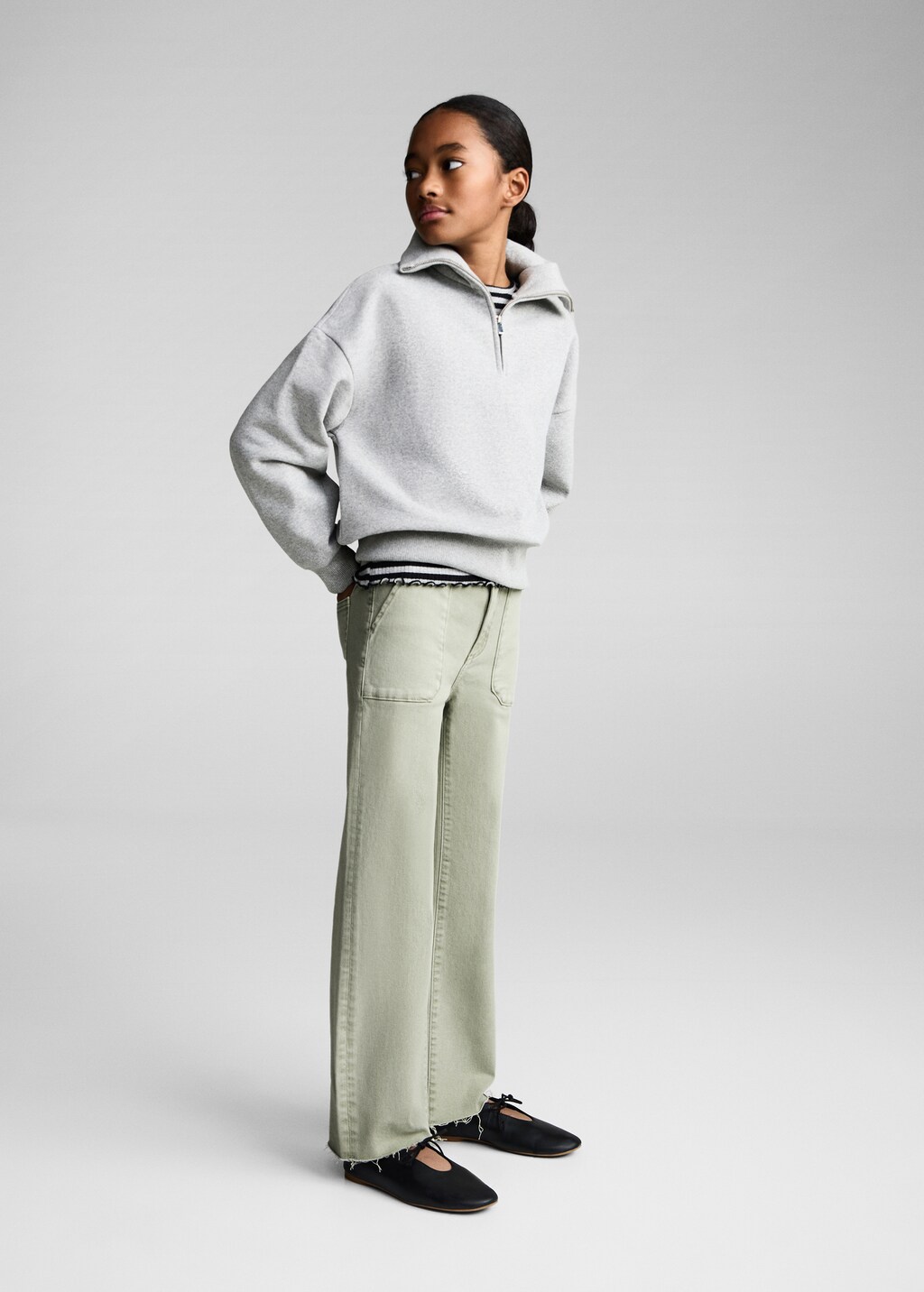 Utility pocket jeans - Medium Brown