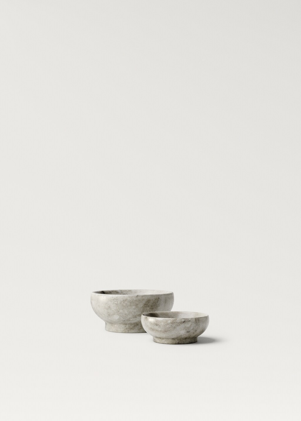 Marble salt bowl - Sand