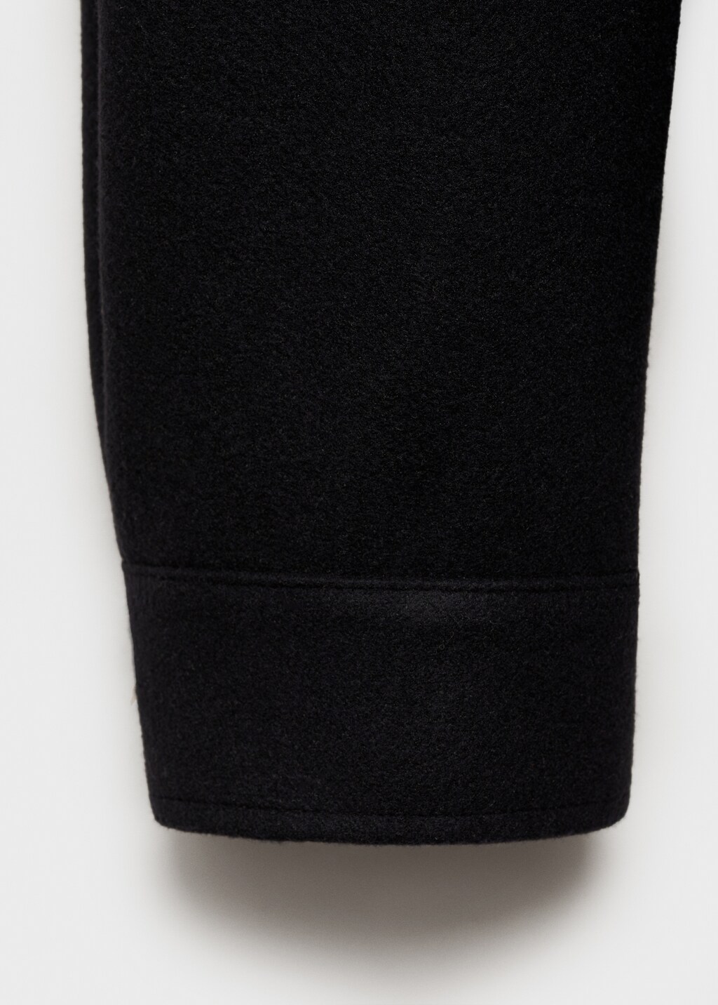 Regular-fit flannel jacket - Dark Navy