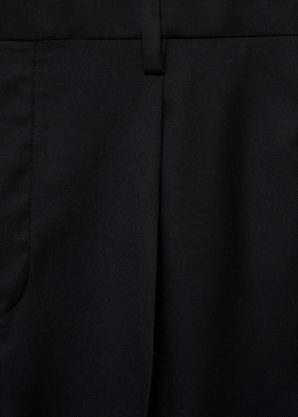 Boston regular-fit suit trousers - Black