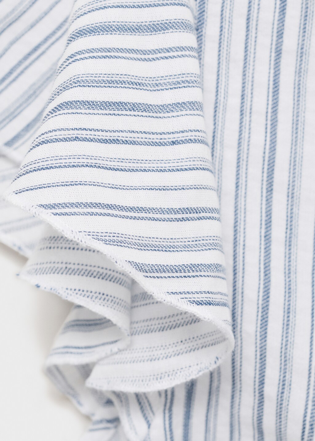 Ruched detail blouse - Sky Blue