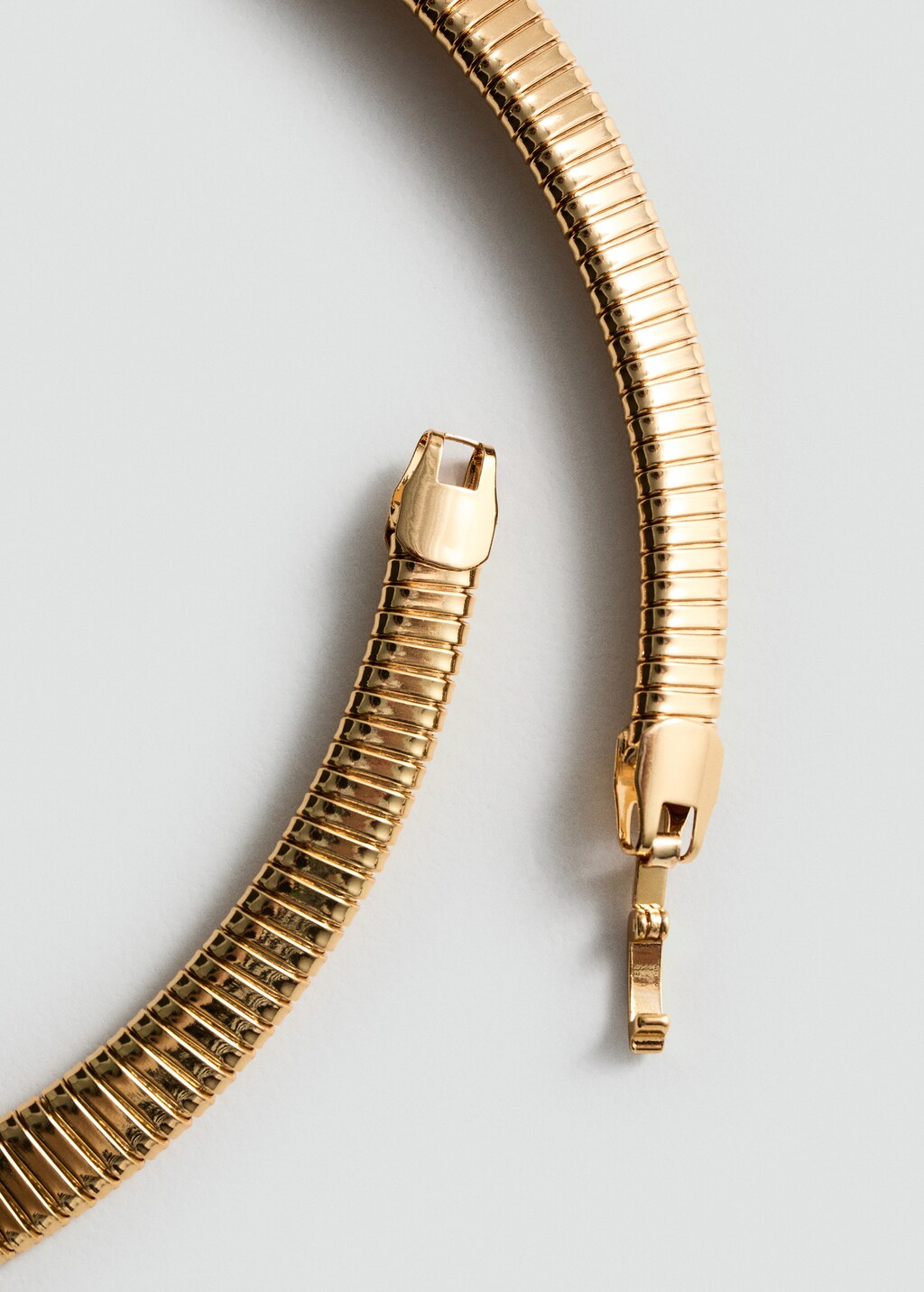 Rigid necklace - Gold
