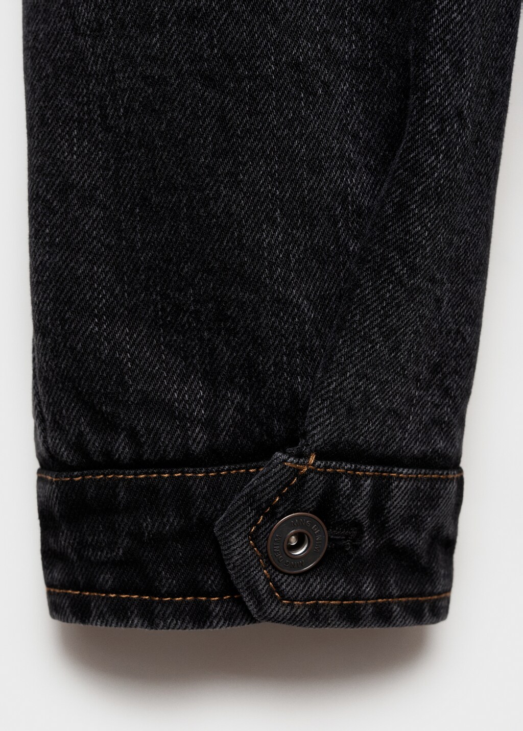 Dark-wash denim jacket - Open Grey