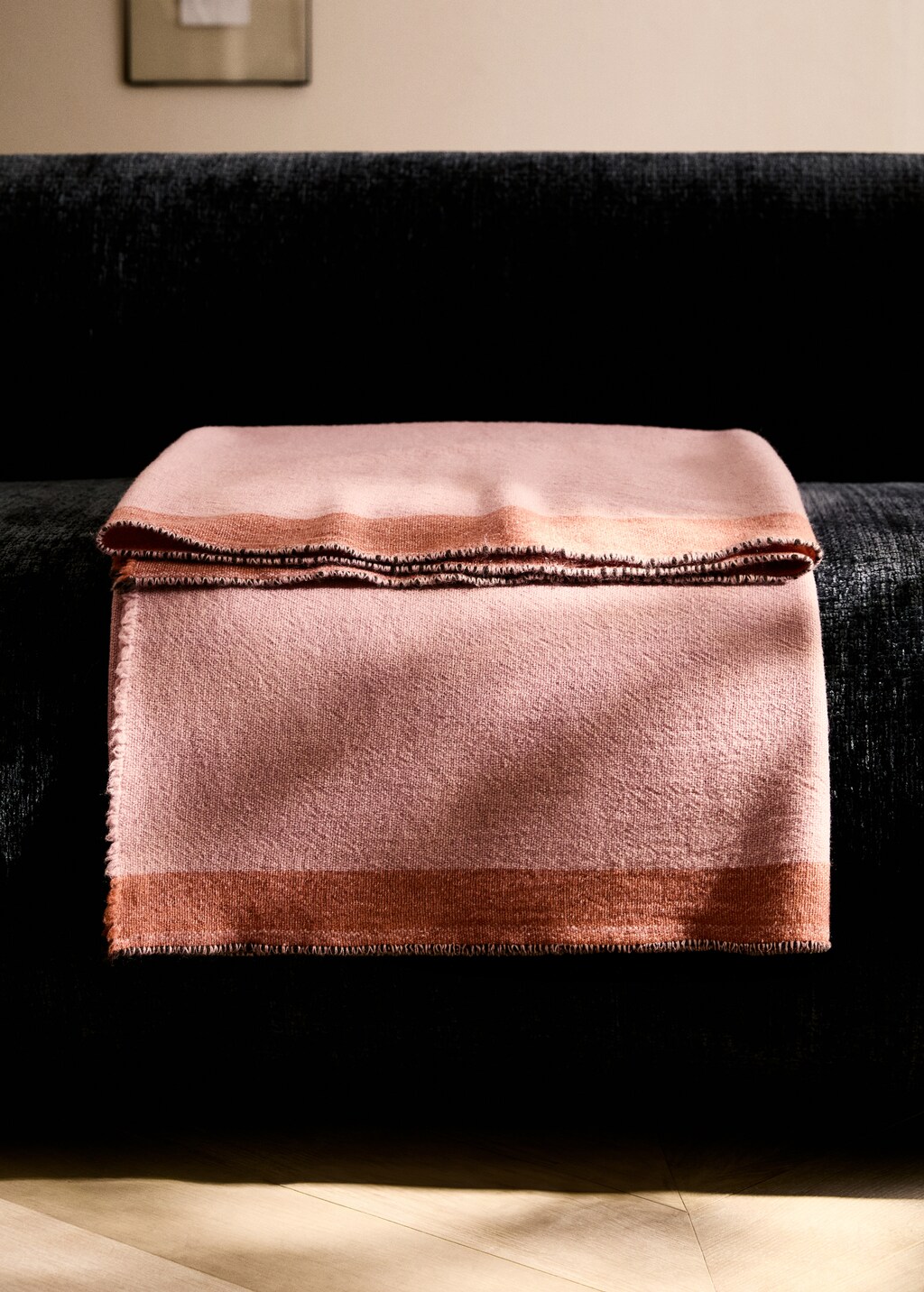 Blanket/plaid torino - Sky Blue