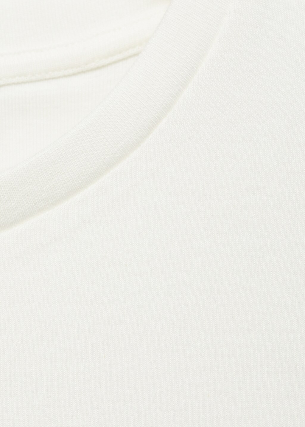 Sleeveless cotton crop top - Black