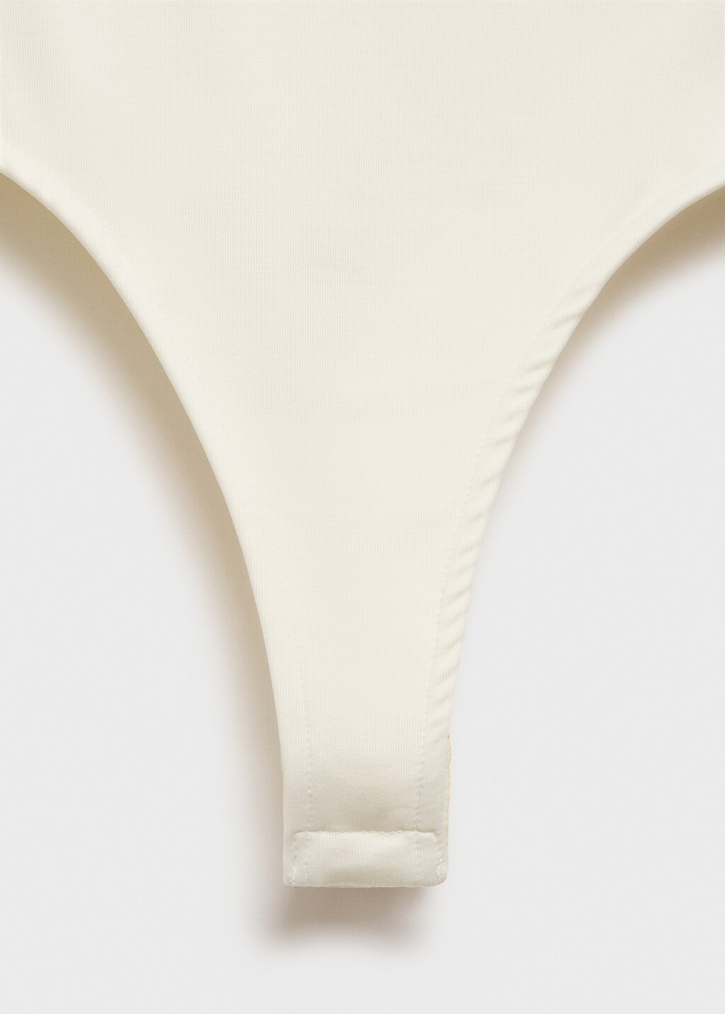 Sleeveless fitted bodysuit - Black