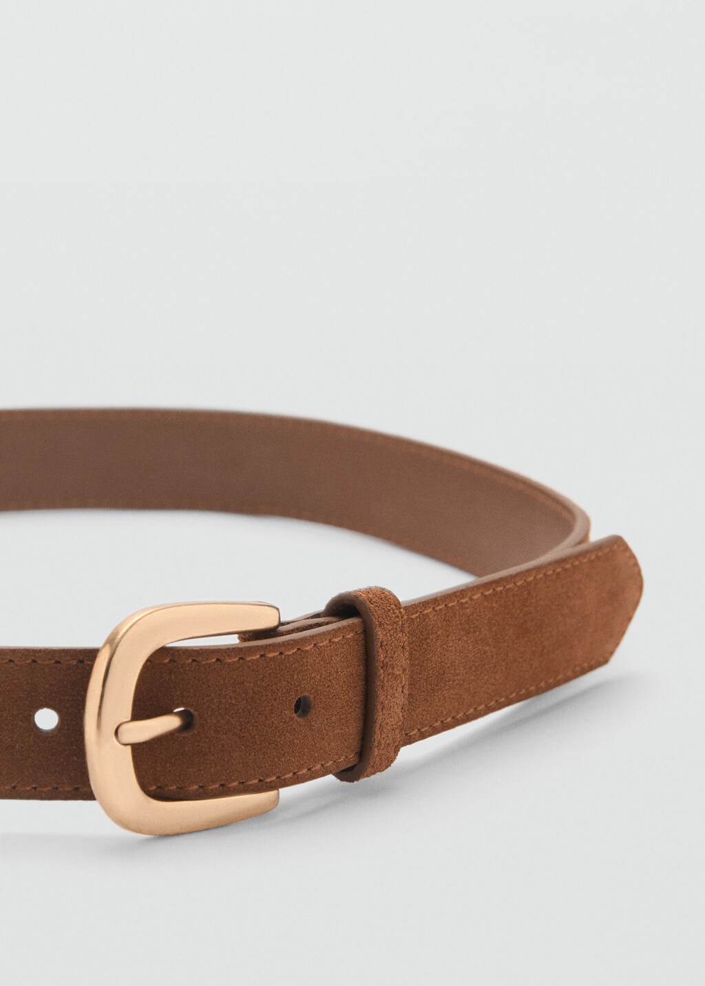 Suede belt - Black