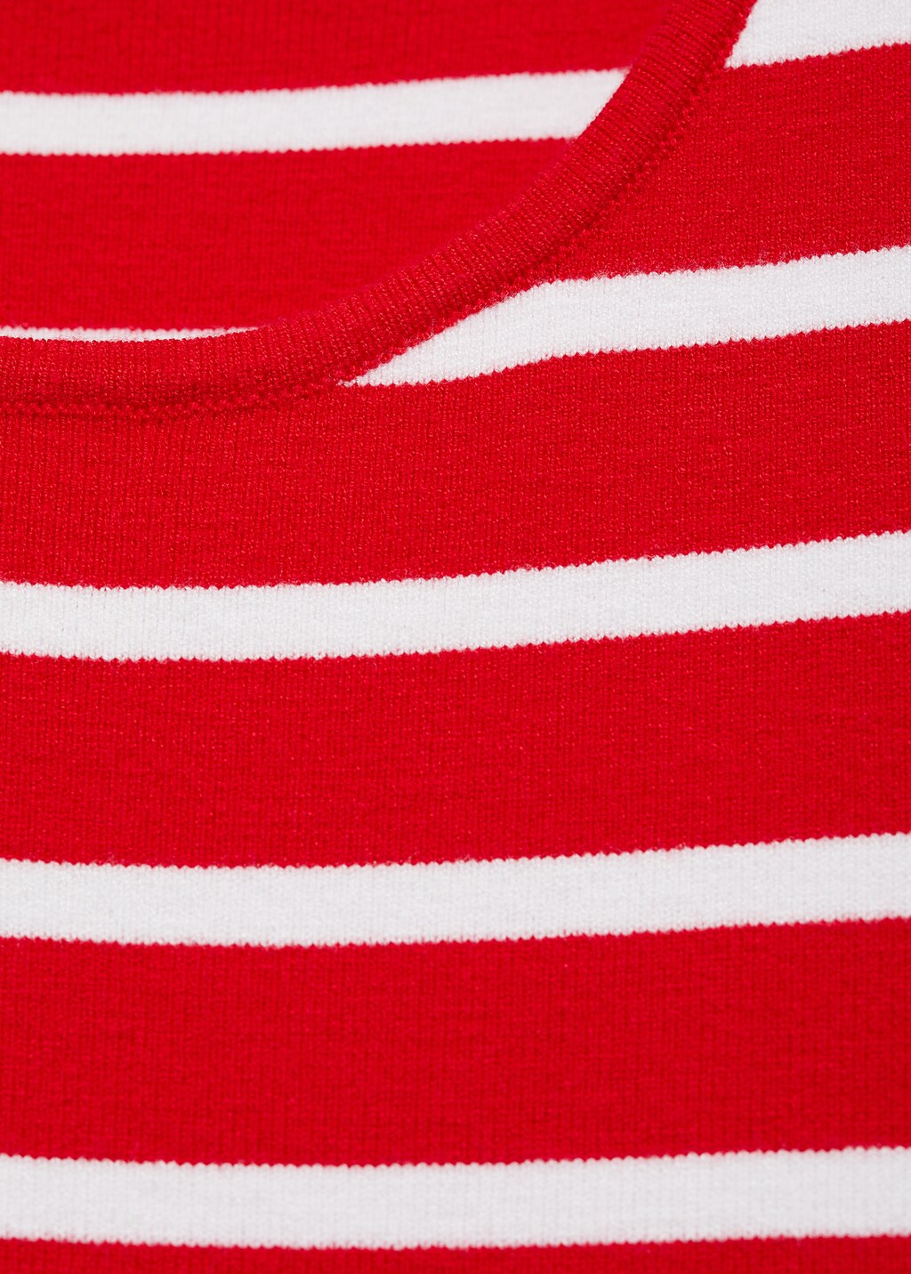 Striped dress with metallic buttons - Black