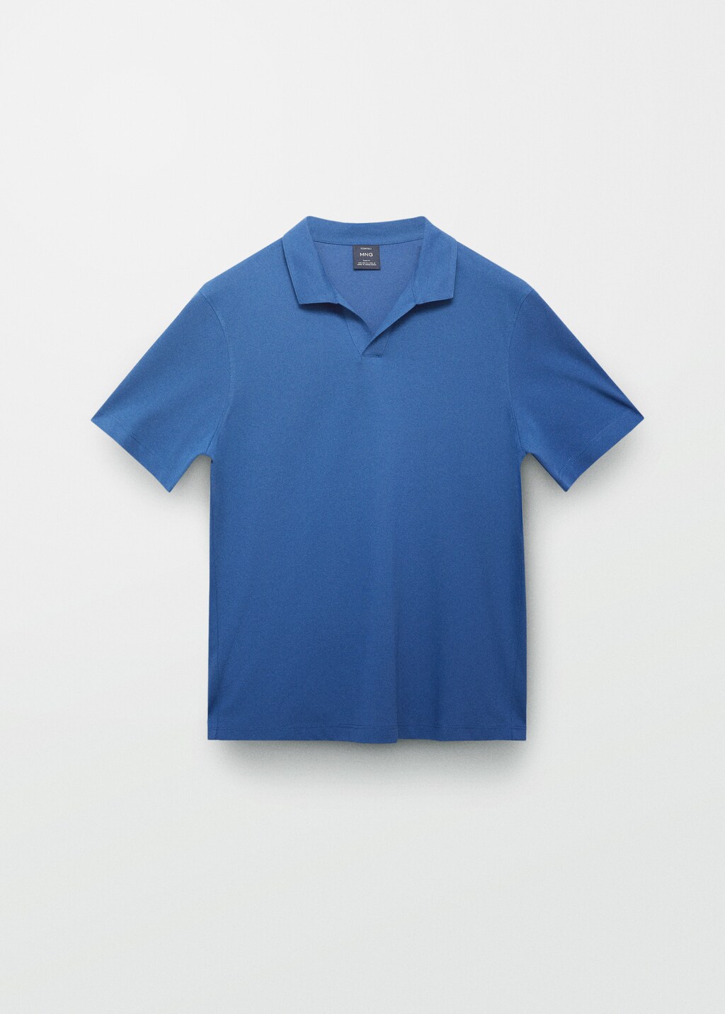 Slim-fit cotton-piqué polo shirt - Chocolate