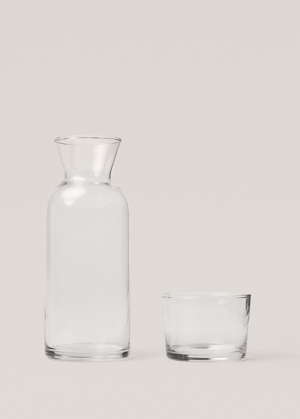 Bottle and glass pack - Ice Grey
