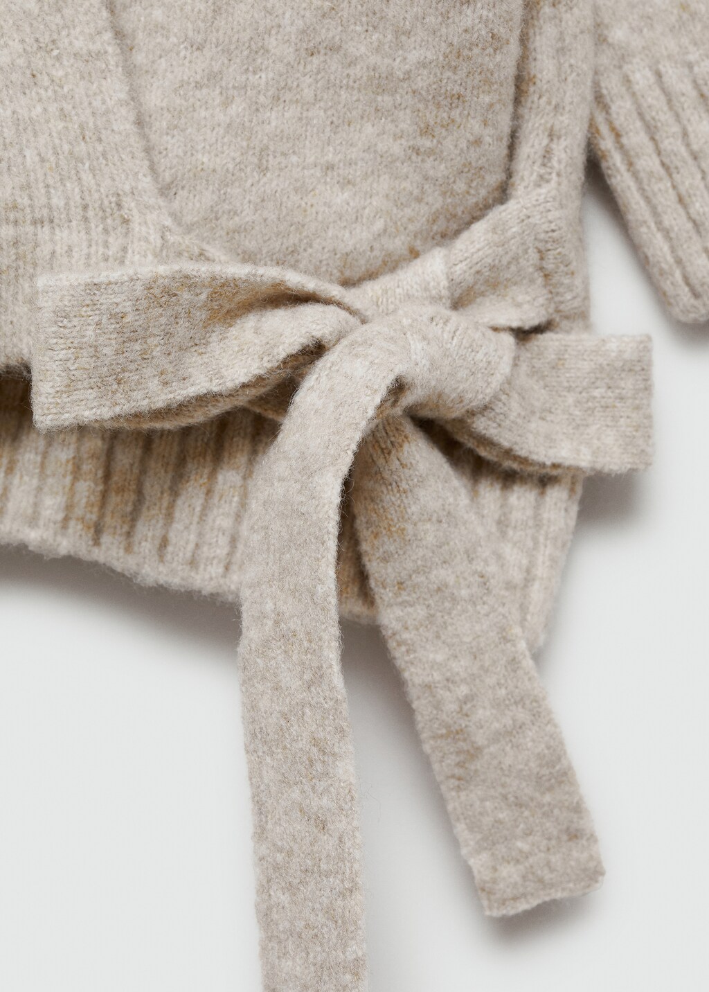 Knitted pyjama cardigan - Brown