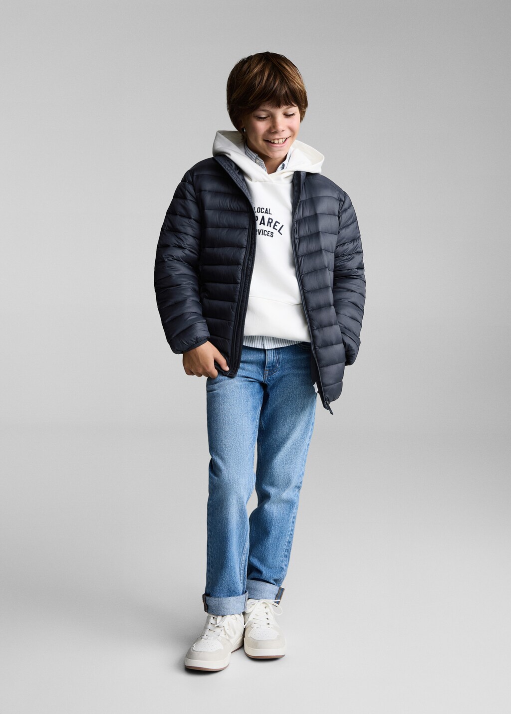 Quilted jacket - Khaki