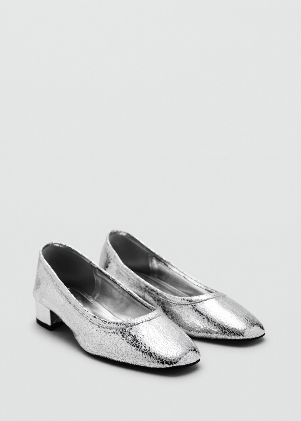 Cracked-heel shoes - Silver