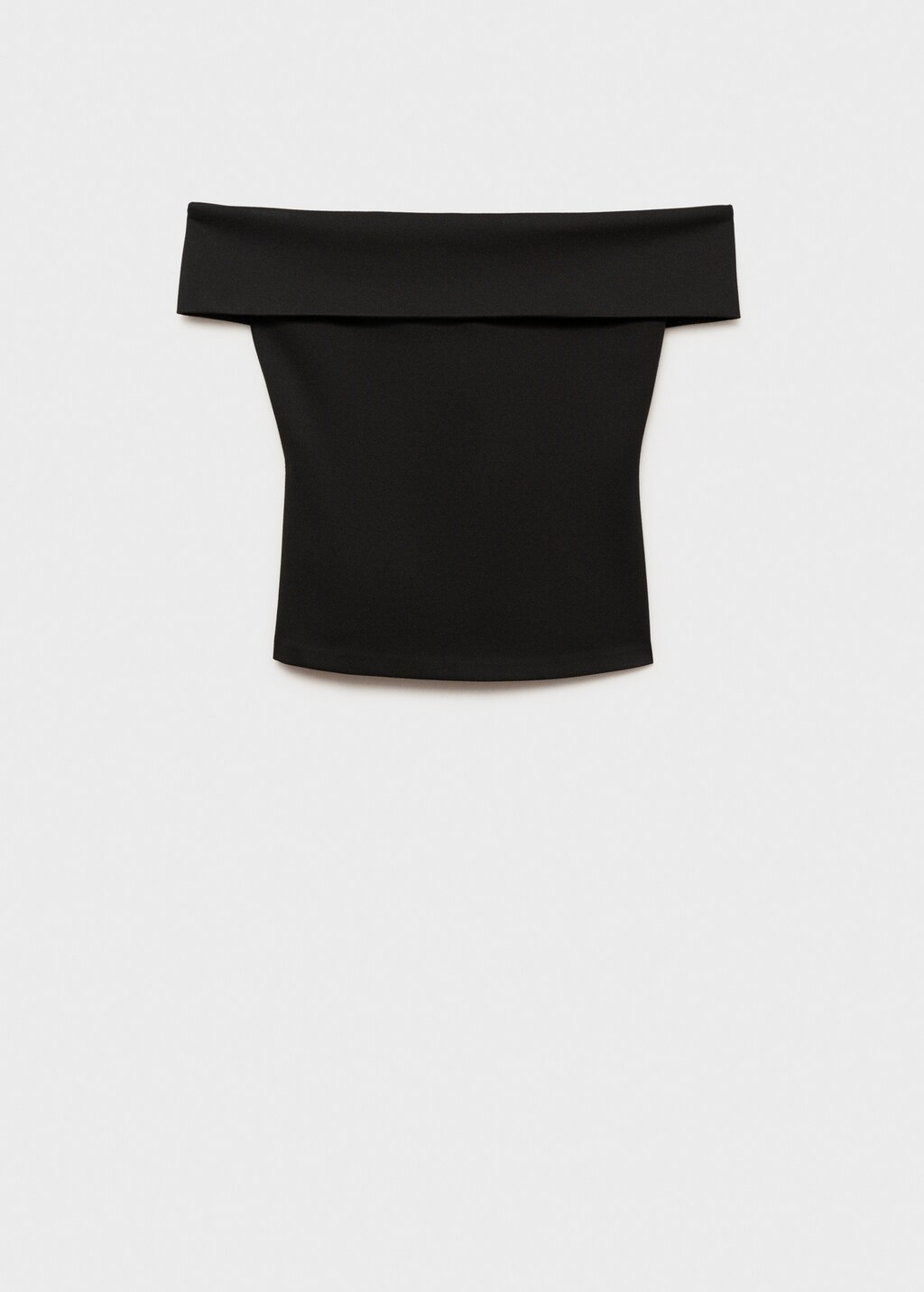 Off-shoulder top - Black