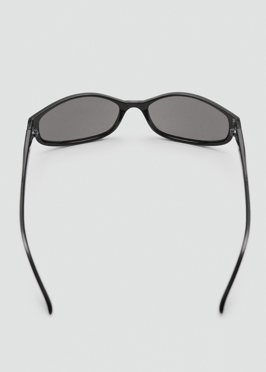 Thin-frame sunglasses - Black