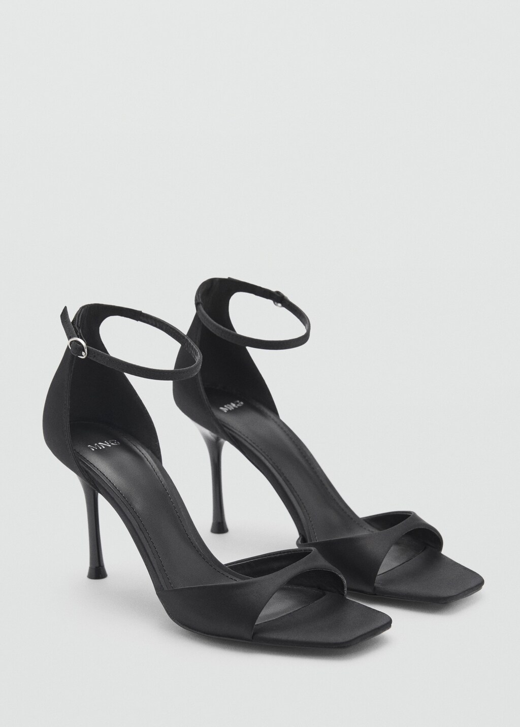 Strappy heeled sandals - Black