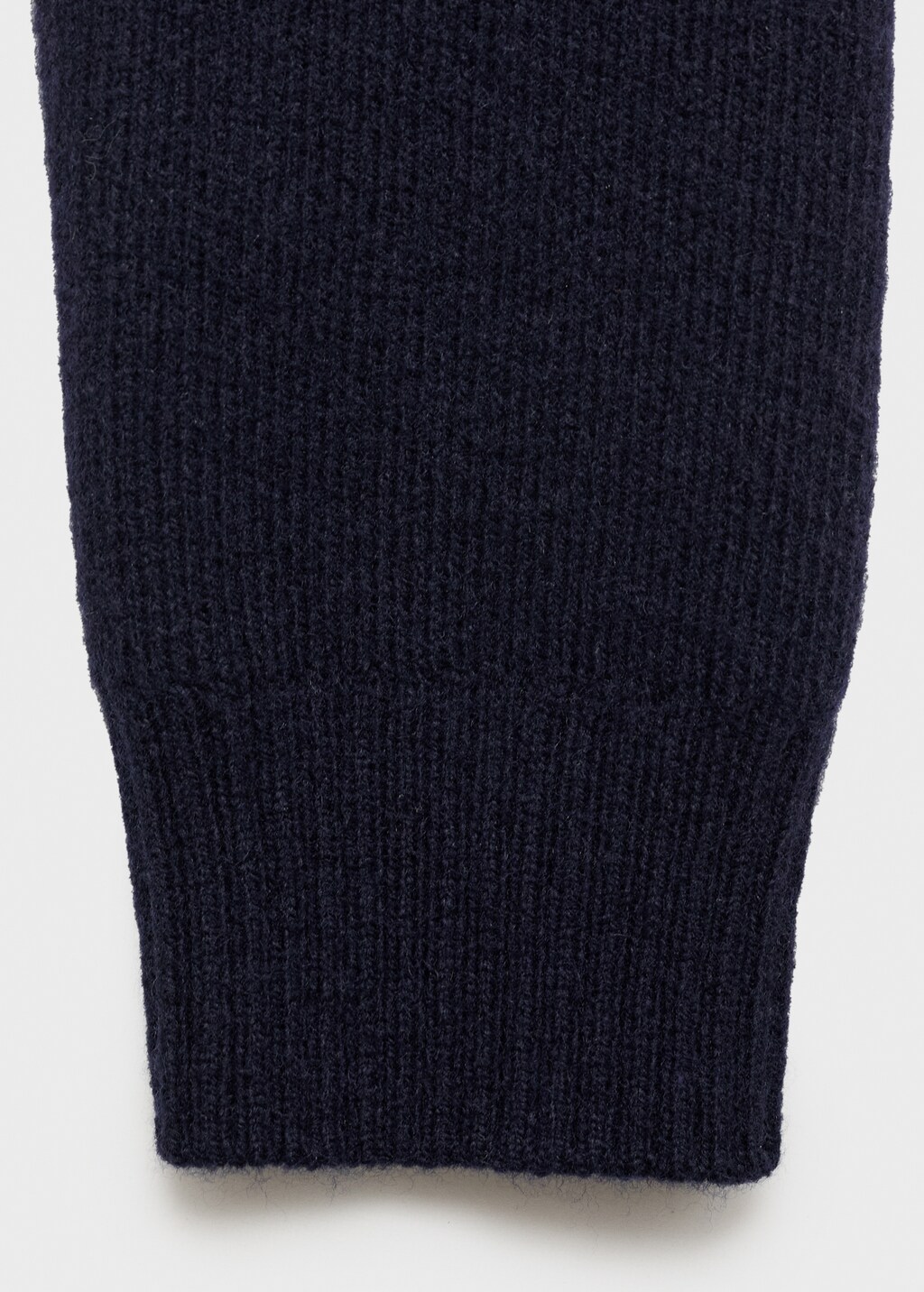 Double-breasted wool jacket - Dark Navy