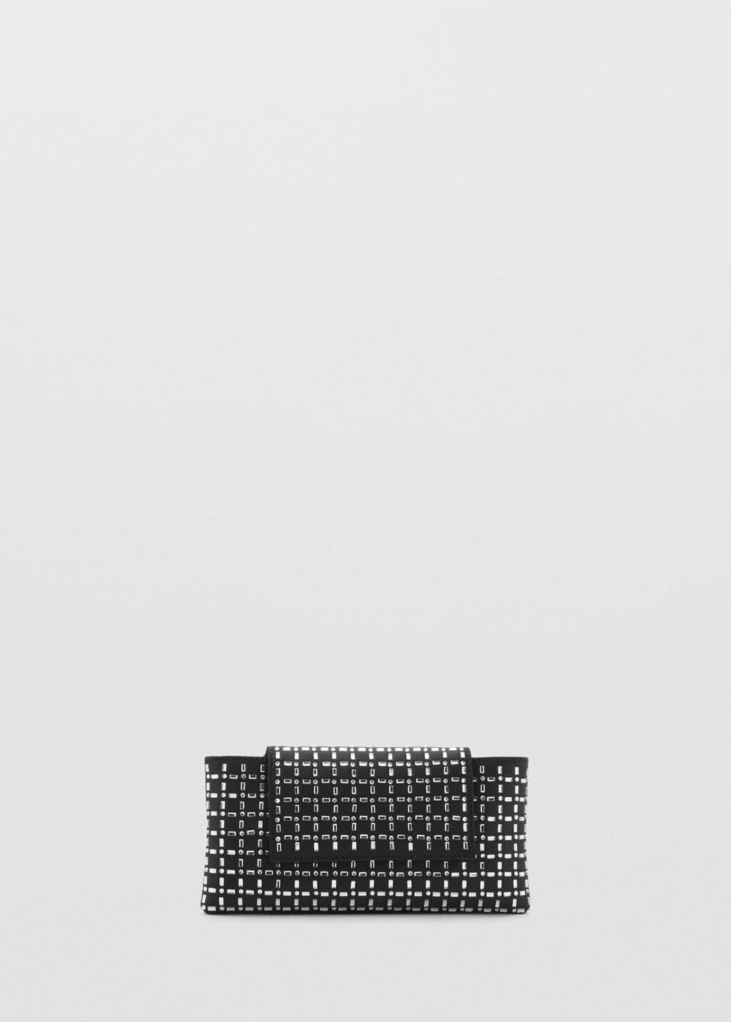 Crystal shoulder bag - Black