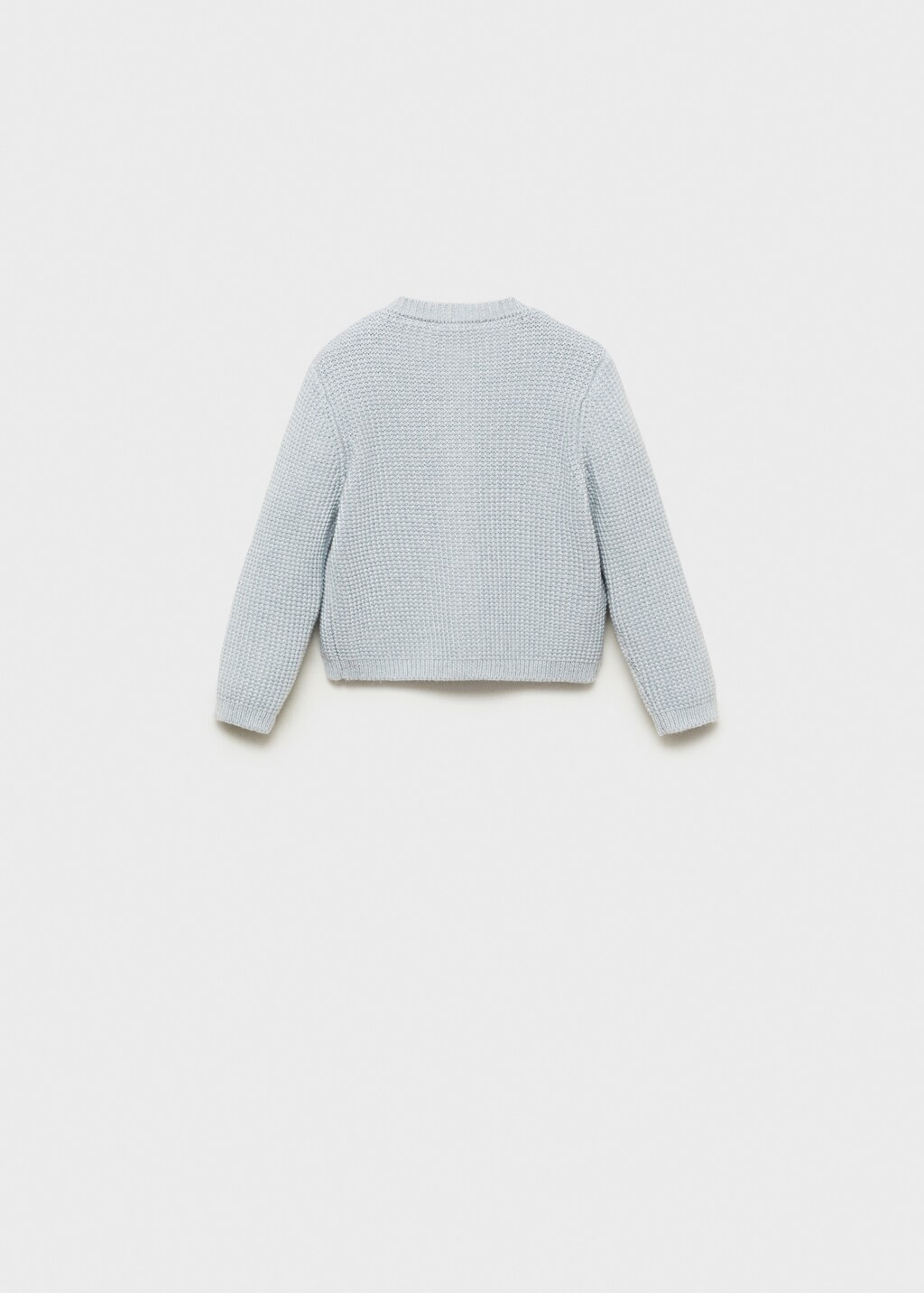 Fine-knit cardigan - Sky Blue