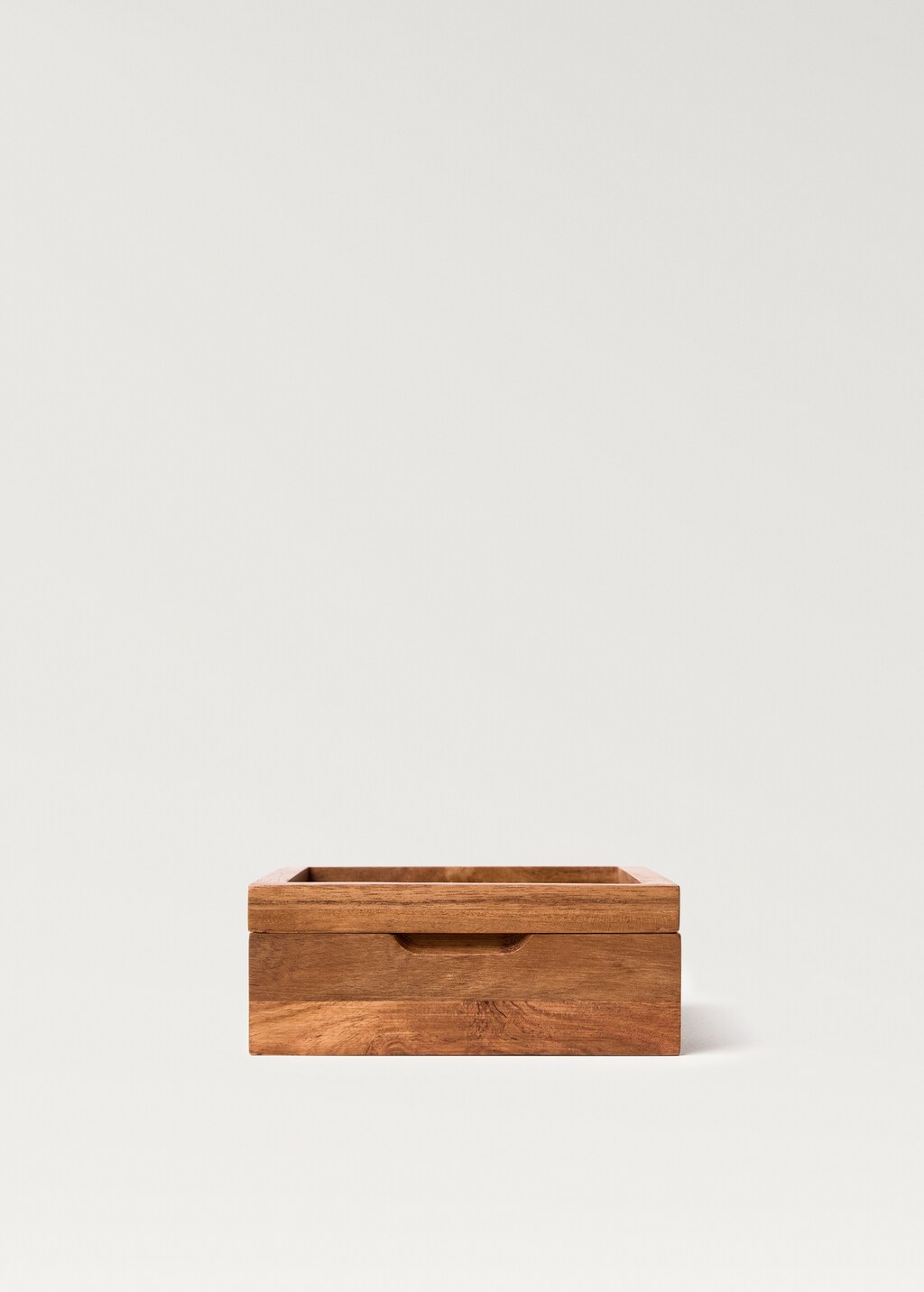 Medium wooden jewelry box - Brown