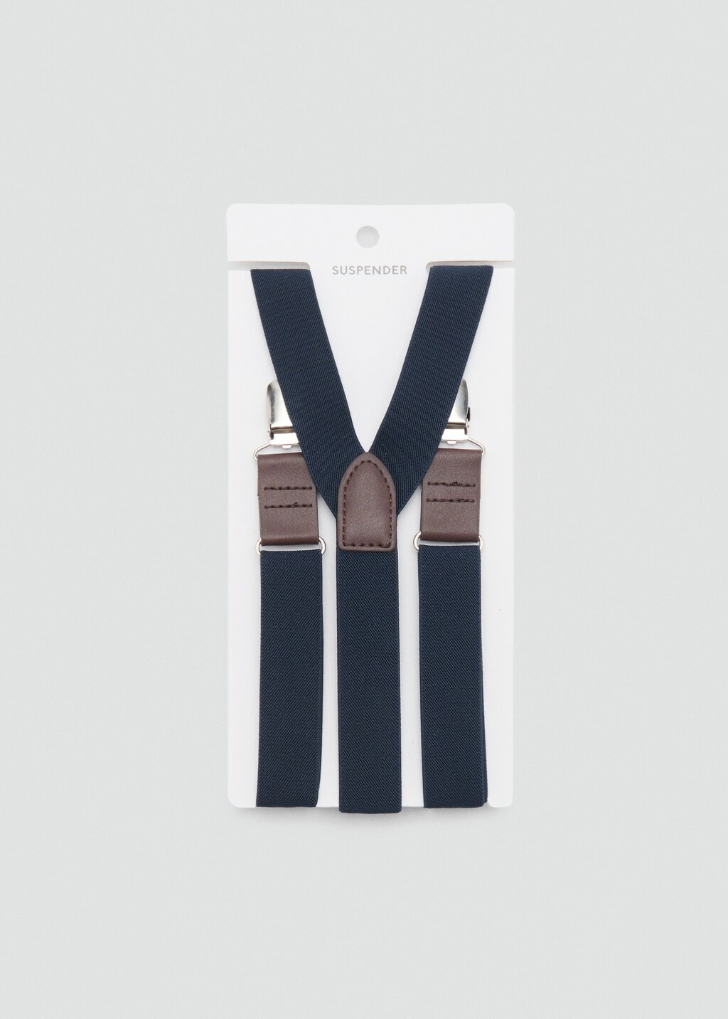 Adjustable elastic braces - Dark Navy