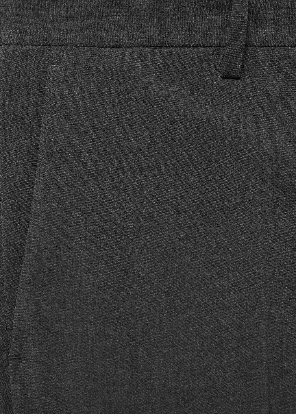 Stretch-fabric slim-fit suit trousers - Dark Navy