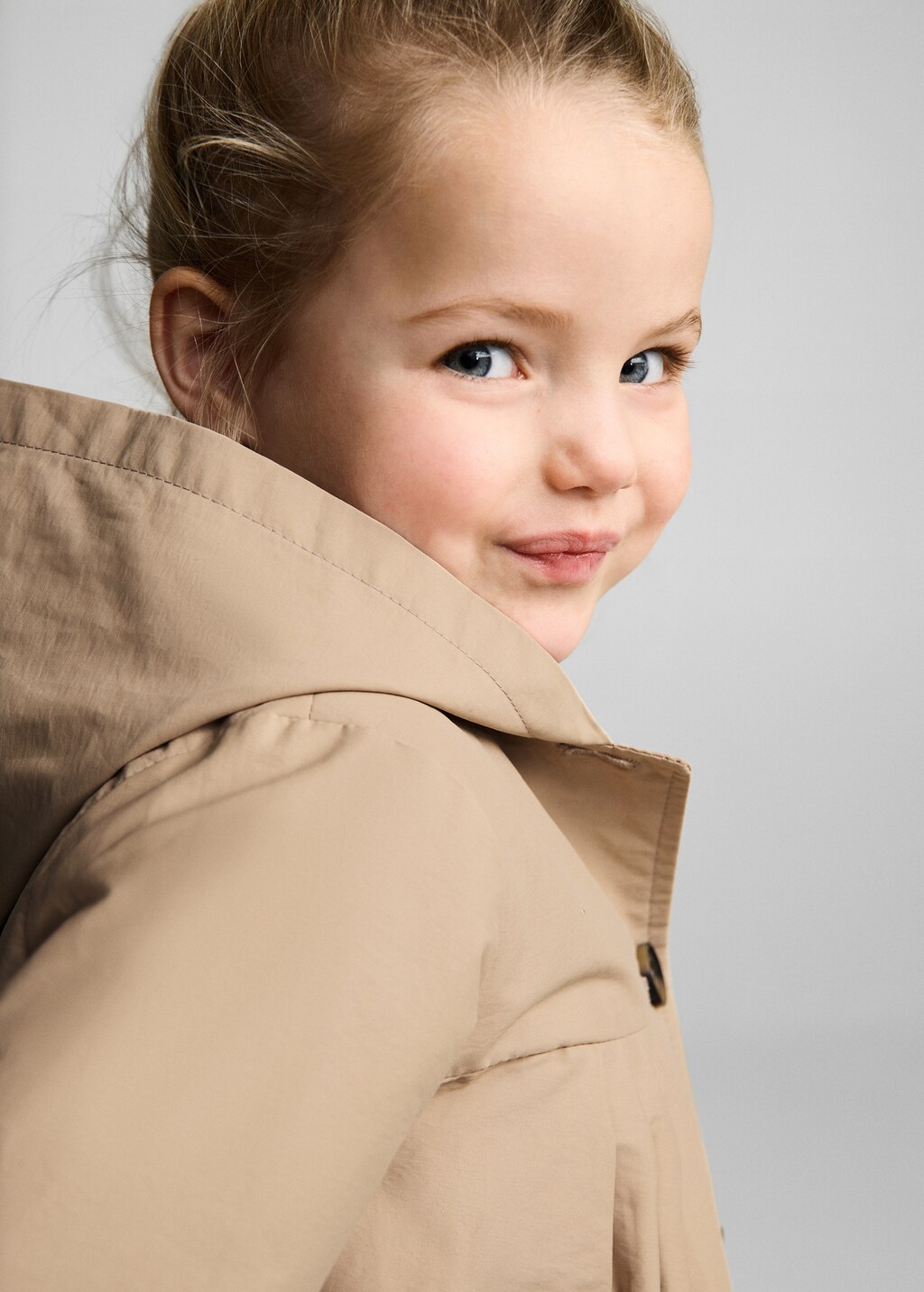 Hooded jacket - Sand