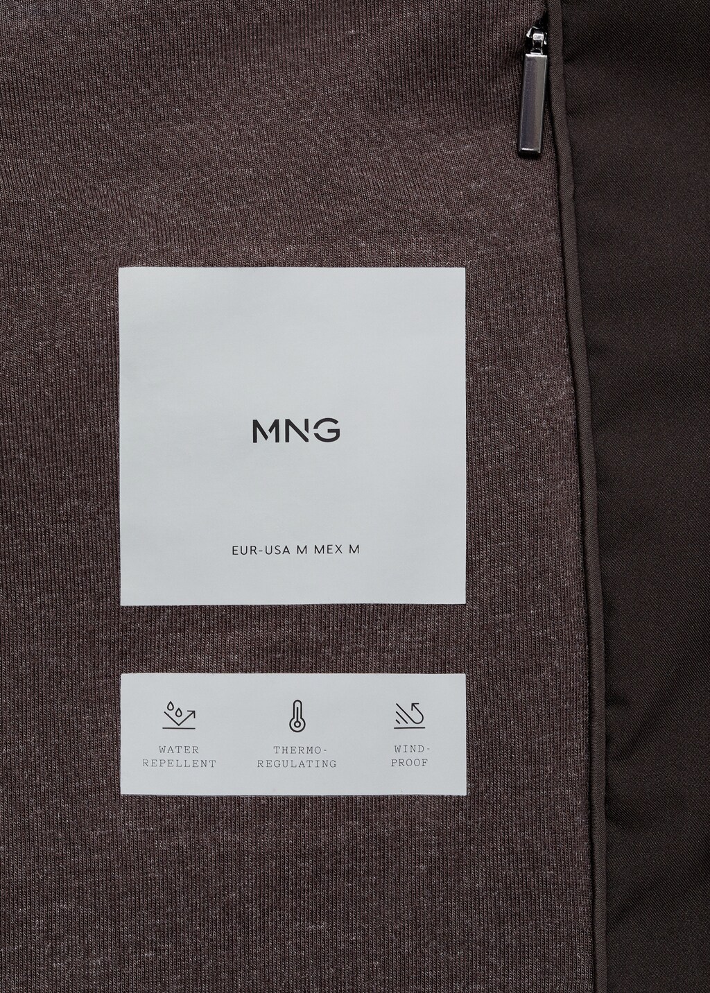 Water-repellent quilted gilet - Dark Navy