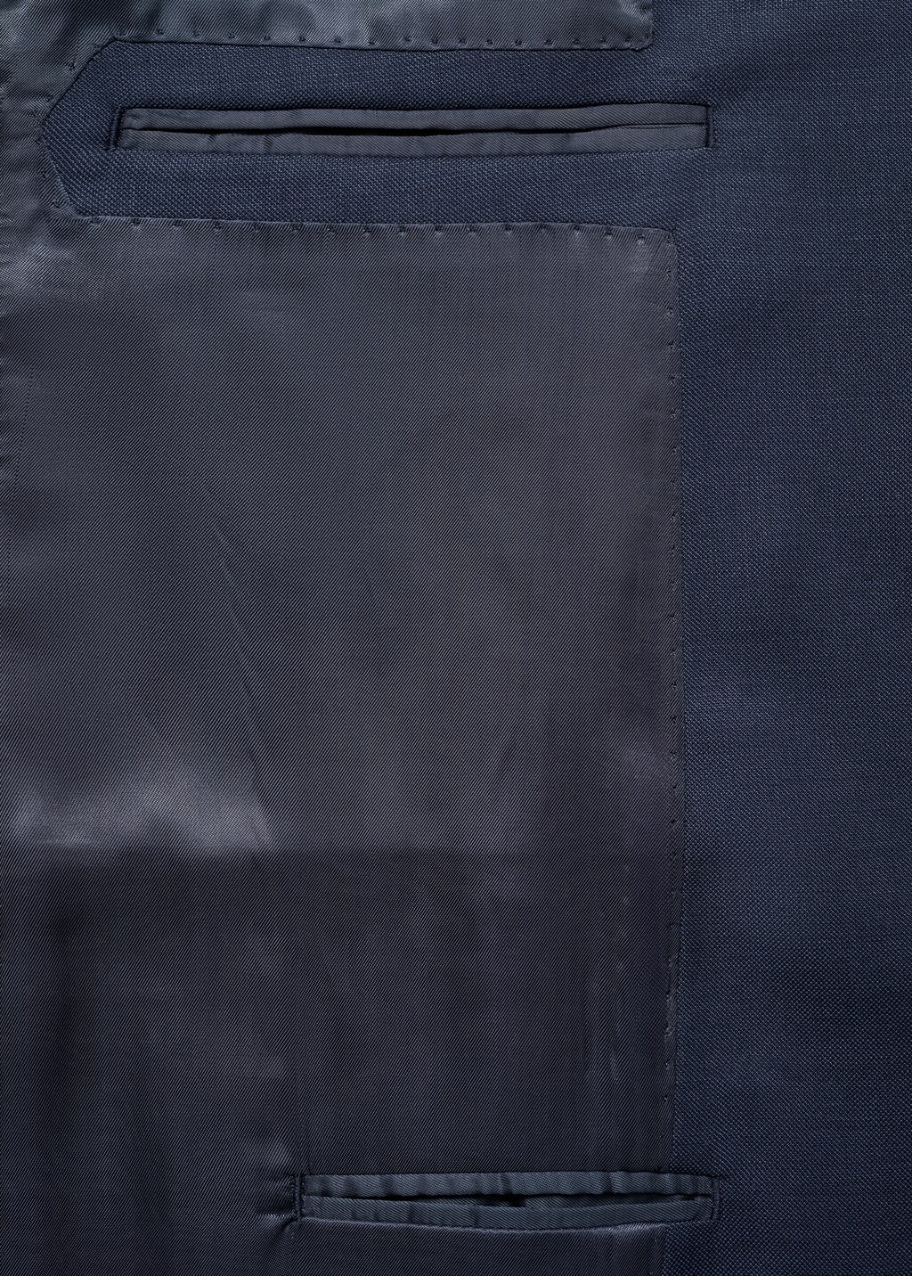 Venice 100% virgin wool suit jacket - Dark Navy