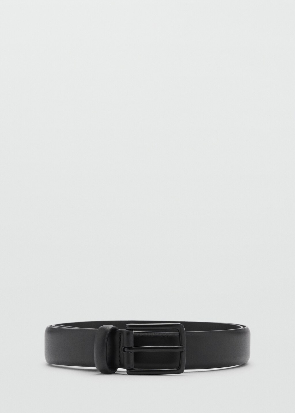 Nappa leather belt - Black