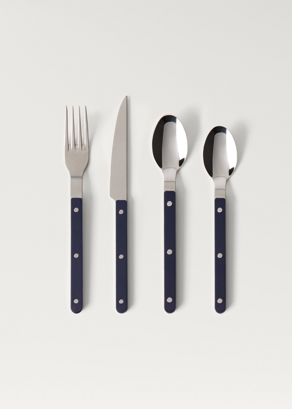 Cutlery set sena - Green