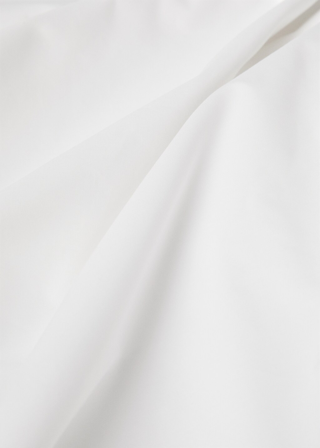 Top sheet hemstitch detail bed 180cm - White
