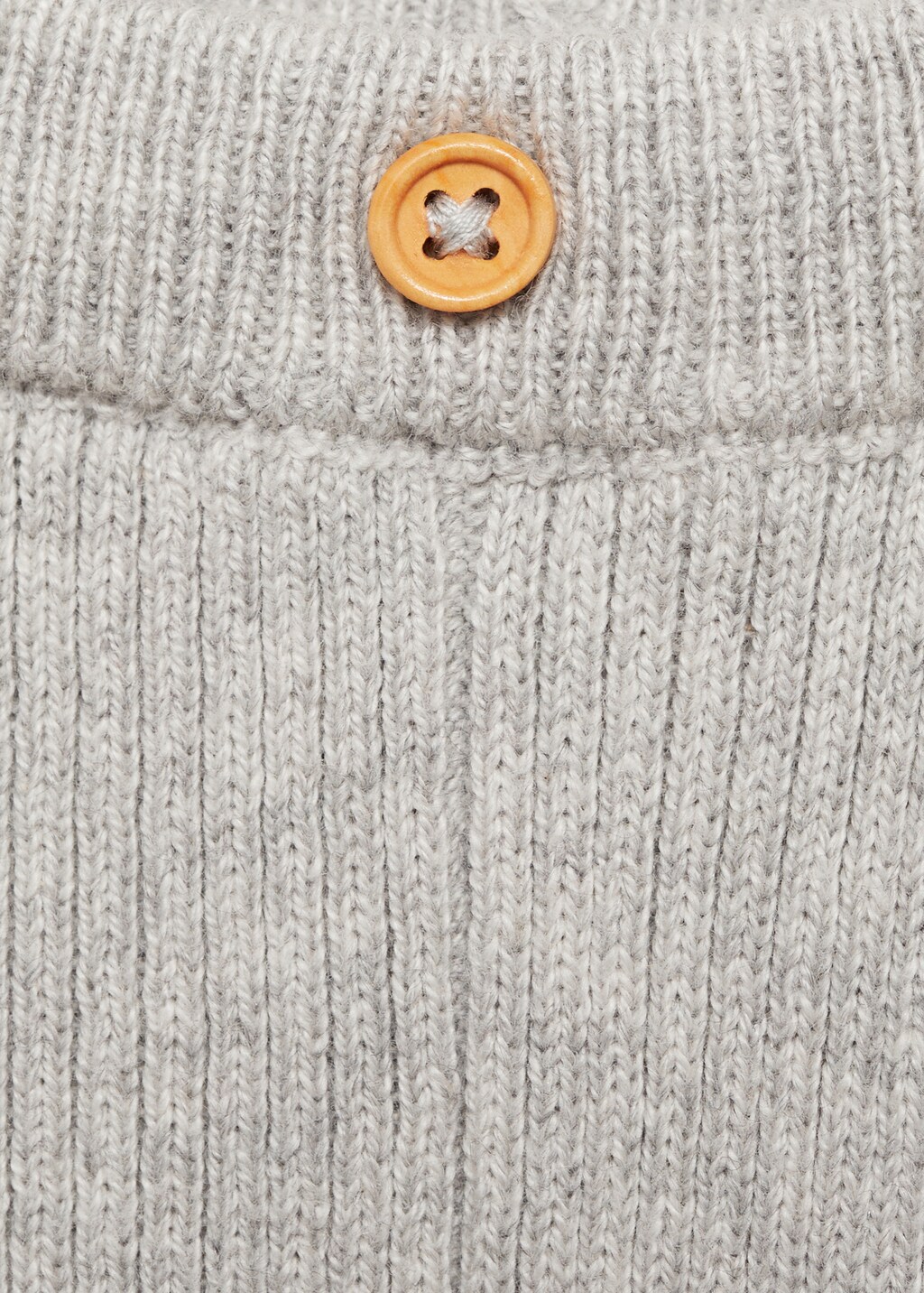 Cotton ribbed leggings - Pink