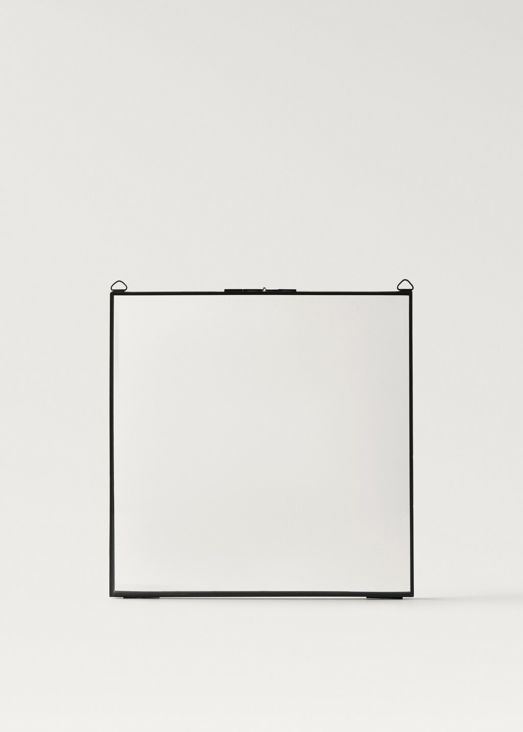 Square metal frame - Black