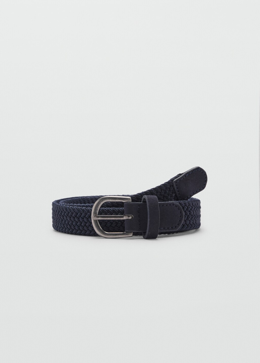 Braided belt - Dark Navy