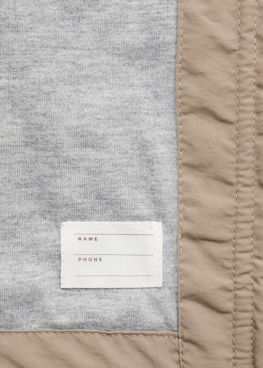 Hooded parka - Sand