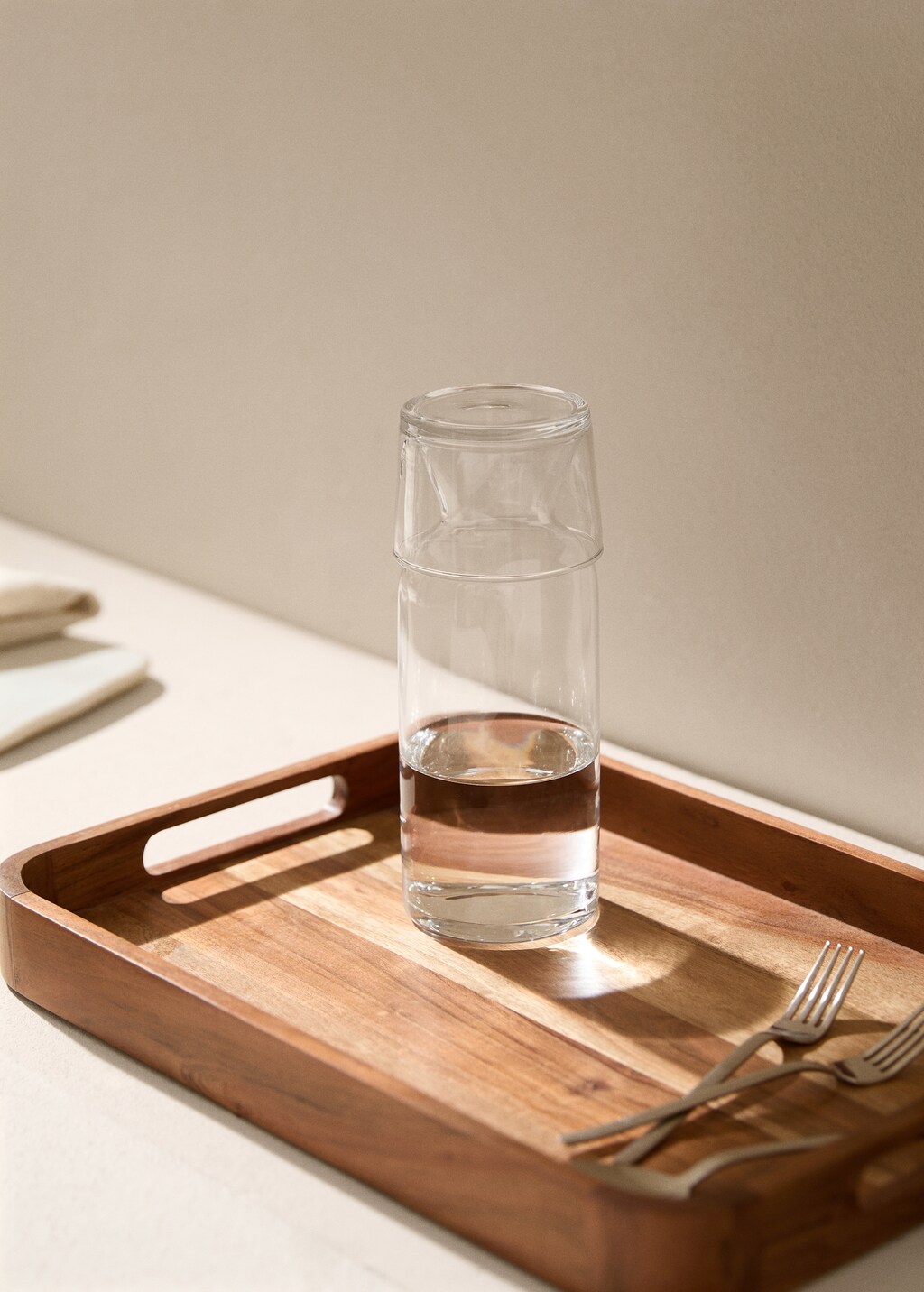 Bottle and glass pack - Ice Grey