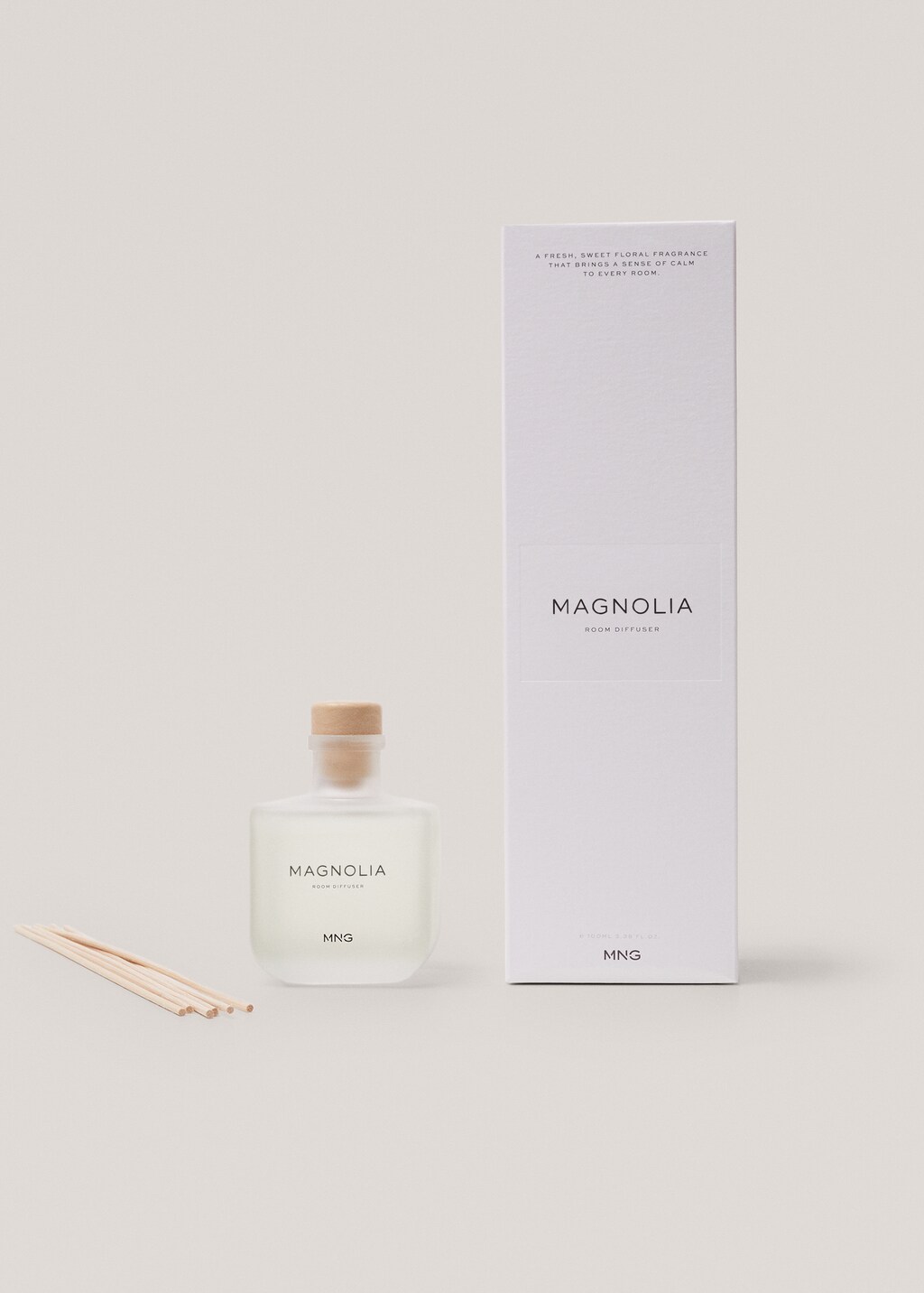 Magnolia stick diffuser 100ml - Off White