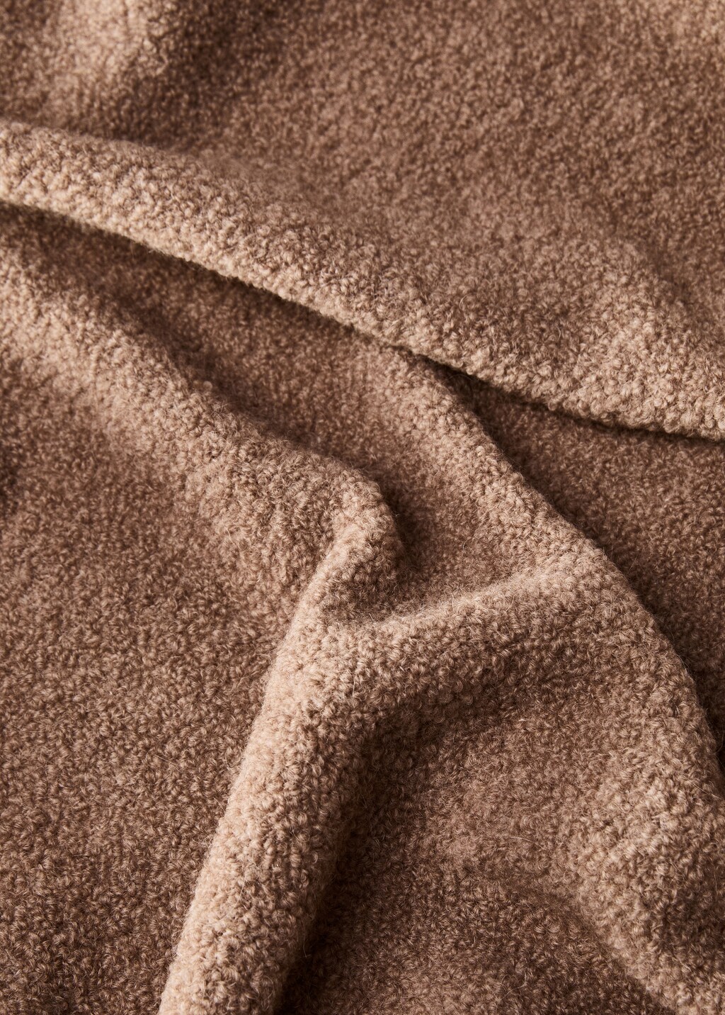 Blanket/plaid brenta - Medium Grey